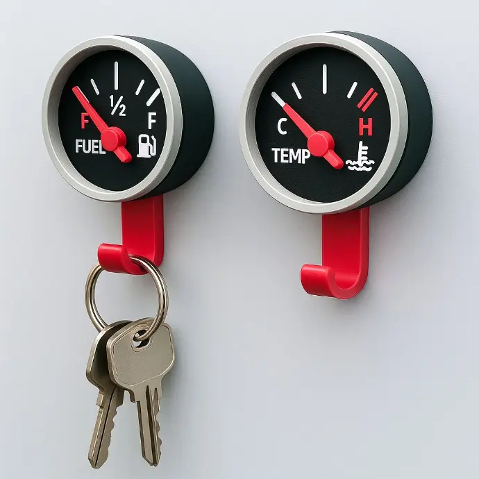 Fuel Meter Key Holder