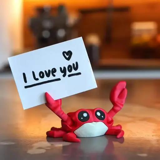 Crab Fridge Magnet| Note Holder